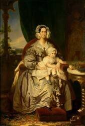 Marie-Caroline-christine d'Orléans (1813-1839) (Franz Xaver Winterhalter) - Muzeo.com