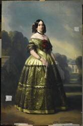 Marie-Louise-Ferdinande de Bourbon, infante d'Espagne, duchesse de Montpensier (1832-1897) (Johann Peter Krafft) - Muzeo.com