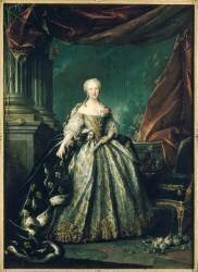 Marie-Thérèse-Raphaëlle, Infante d'Espagne, Dauphine de France en 1745 (1726-1746) (Louis Tocque) - Muzeo.com