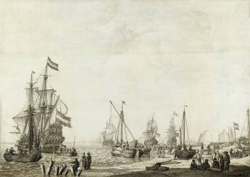 Marine (Willem van de Velde the...) - Muzeo.com