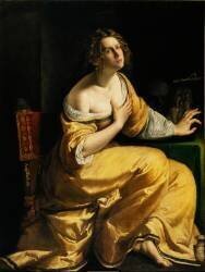 Mary Magdalene (Artemisia Gentileschi) - Muzeo.com