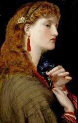 May Margaret (Frederick Sandys) - Muzeo.com
