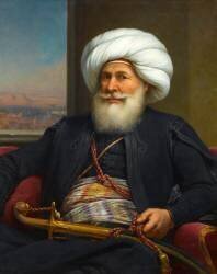 Mehemet-Ali, vice-roi d'Egypte (1769-1849) en 1803 (Auguste Couder) - Muzeo.com