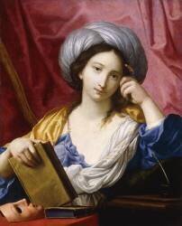 Melpomene (Elisabetta Sirani) - Muzeo.com