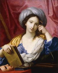 Melpomene (Elisabetta Sirani) - Muzeo.com