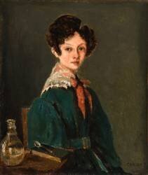 Mme Lemaistre (Jean-Baptiste Camille Corot) - Muzeo.com