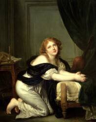 Morning Prayer (Jean-Baptiste Greuze) - Muzeo.com