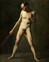 Nude Study (Jean-François Millet) - Muzeo.com