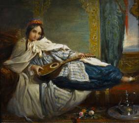 Odalisque (Alexandre-Marie Colin) - Muzeo.com