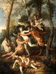 Pan and Syrinx (Nicolas Poussin) - Muzeo.com