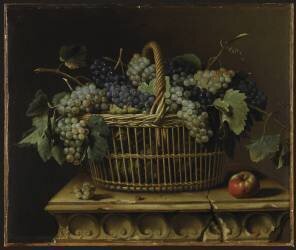 Panier de raisins (Pierre Dupuis) - Muzeo.com