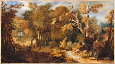 Paysage boisé (Nicolas de Largillière) - Muzeo.com