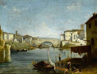 Paysage de Vénétie (anonymous) - Muzeo.com