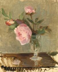 Peonies (Berthe Morisot) - Muzeo.com