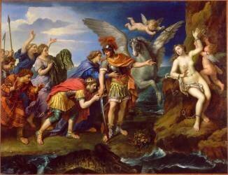 Persée délivrant Andromède (Pierre Mignard) - Muzeo.com