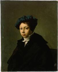 Portrait (Eugène Delacroix) - Muzeo.com