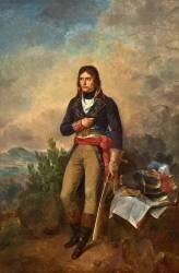 Portrait de Napoléon Bonaparte (1769-1821), général en chef de l'armée d'Italie (Jean-Sébastien Rouillard) - Muzeo.com