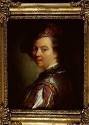 Portrait d'un homme en cuirasse (Alexis Grimou) - Muzeo.com