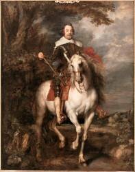 Portrait équestre de Don Francisco de Moncada, marquis d'Aytona et comte d'Ossuna (Antoon van Dyck) - Muzeo.com