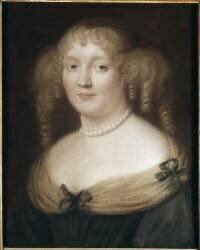 Portrait of Madame de Sévigné (Robert Nanteuil) - Muzeo.com