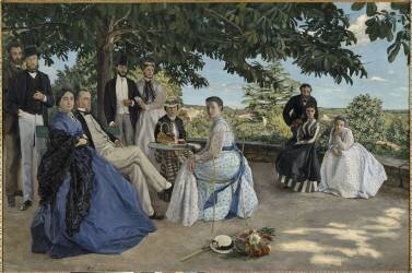 Réunion de famille (Frédéric Bazille) - Muzeo.com