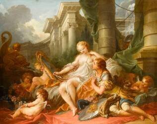 Renaud et Armide (François Boucher) - Muzeo.com