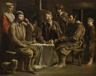 Repas de paysans (Louis Le Nain) - Muzeo.com