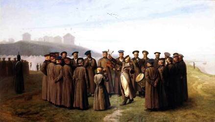 Russian Soldiers Relaxing (Jean-Léon Gérôme) - Muzeo.com