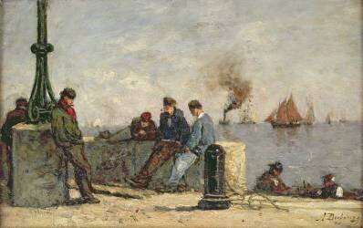 Sailors (Louis Alexandre Dubourg) - Muzeo.com