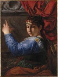 Sainte Catherine d'Alexandrie (Angelo Caroselli) - Muzeo.com