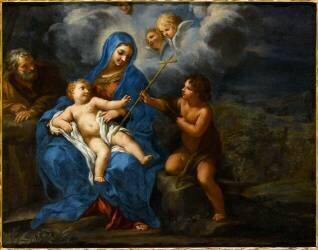 Sainte Famille (Pietro da Cortona) - Muzeo.com