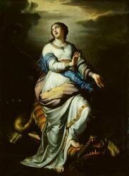 Sainte Marguerite (Charles-Alphonse Dufresnoy) - Muzeo.com