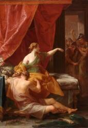 Samson and Delilah (Pompeo Batoni) - Muzeo.com