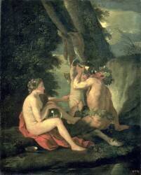 Satyr and Nymph (Nicolas Poussin) - Muzeo.com