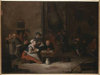 Scène de cabaret (Adrien van Ostade) - Muzeo.com
