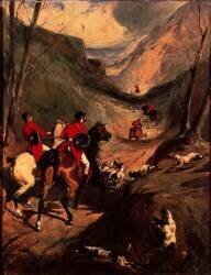 Scène de chasse (Alfred Dedreux) - Muzeo.com