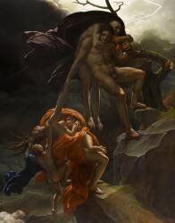 Scène de déluge (Anne-Louis Girodet) - Muzeo.com
