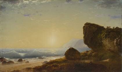 Seashore (John Frederick Kensett) - Muzeo.com