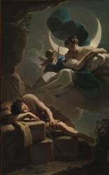 Selene and Endymion (Ubaldo Gandolfi) - Muzeo.com