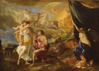 Selene and Endymion (Nicolas Poussin) - Muzeo.com