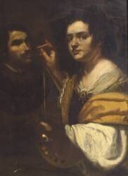 Self Portrait (Artemisia Gentileschi) - Muzeo.com