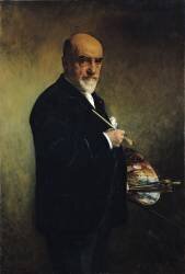 Self Portrait (Léon Bonnat) - Muzeo.com