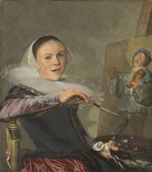 Self-Portrait (Judith Leyster) - Muzeo.com