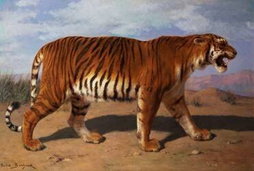 Stalking Tiger (Rosa Bonheur) - Muzeo.com