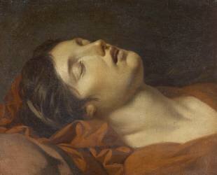 Tête de jeune femme morte (Jean Charles Nicaise Perrin) - Muzeo.com