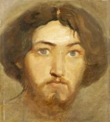 Tête d'italien (Théodore Chasseriau) - Muzeo.com