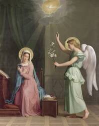The Annunciation (Auguste Pichon) - Muzeo.com