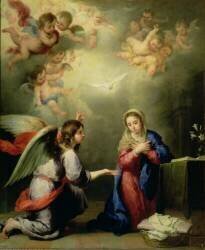 The Annunciation (Bartolomé Esteban Murillo) - Muzeo.com