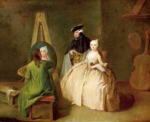 The Artist's Studio (Pietro Longhi) - Muzeo.com