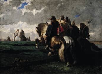 The Barbarians Before Rome (Evariste Vital Luminais) - Muzeo.com